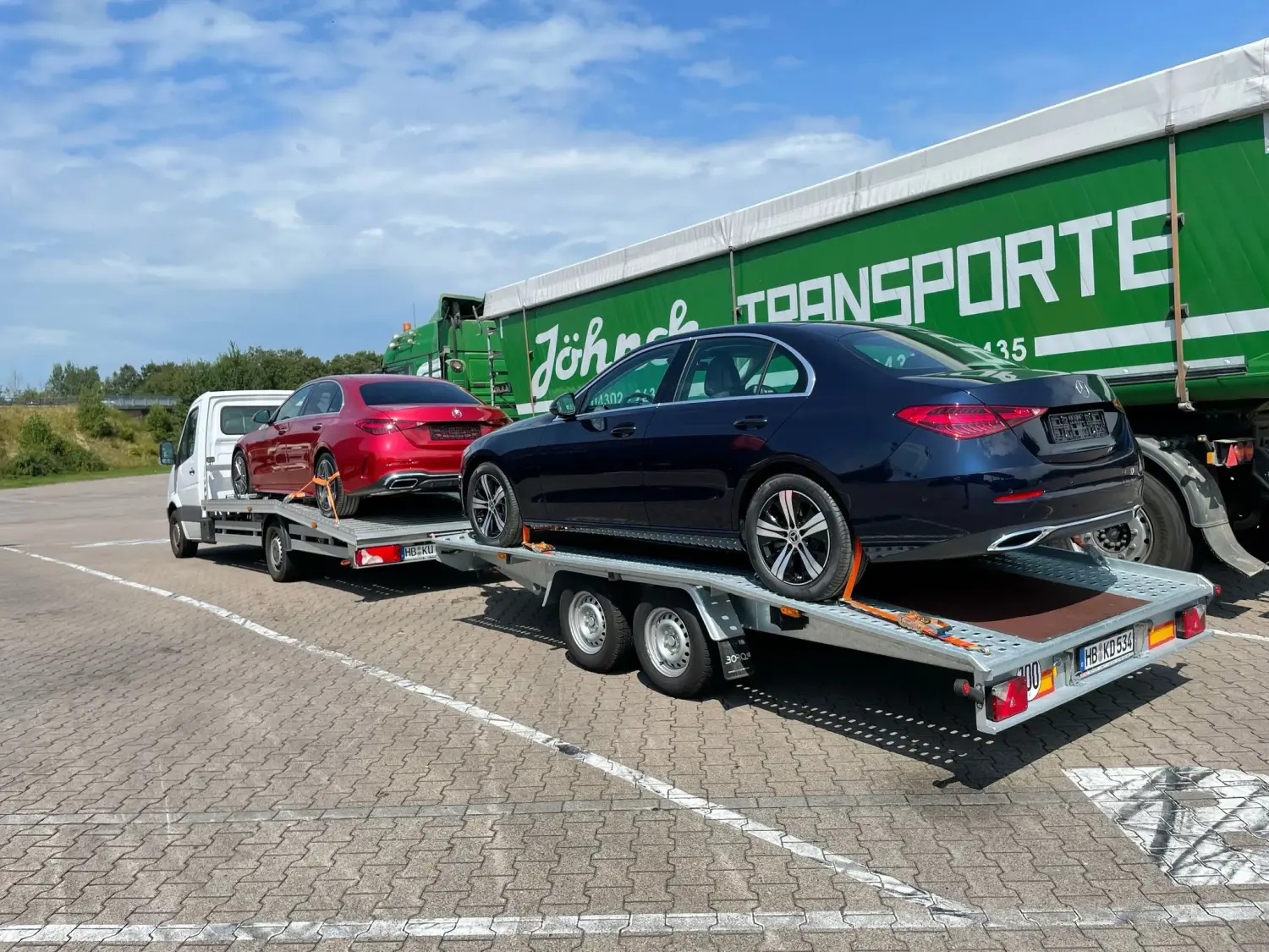 QH-Logistik, Beförderung von Fahrzeugen